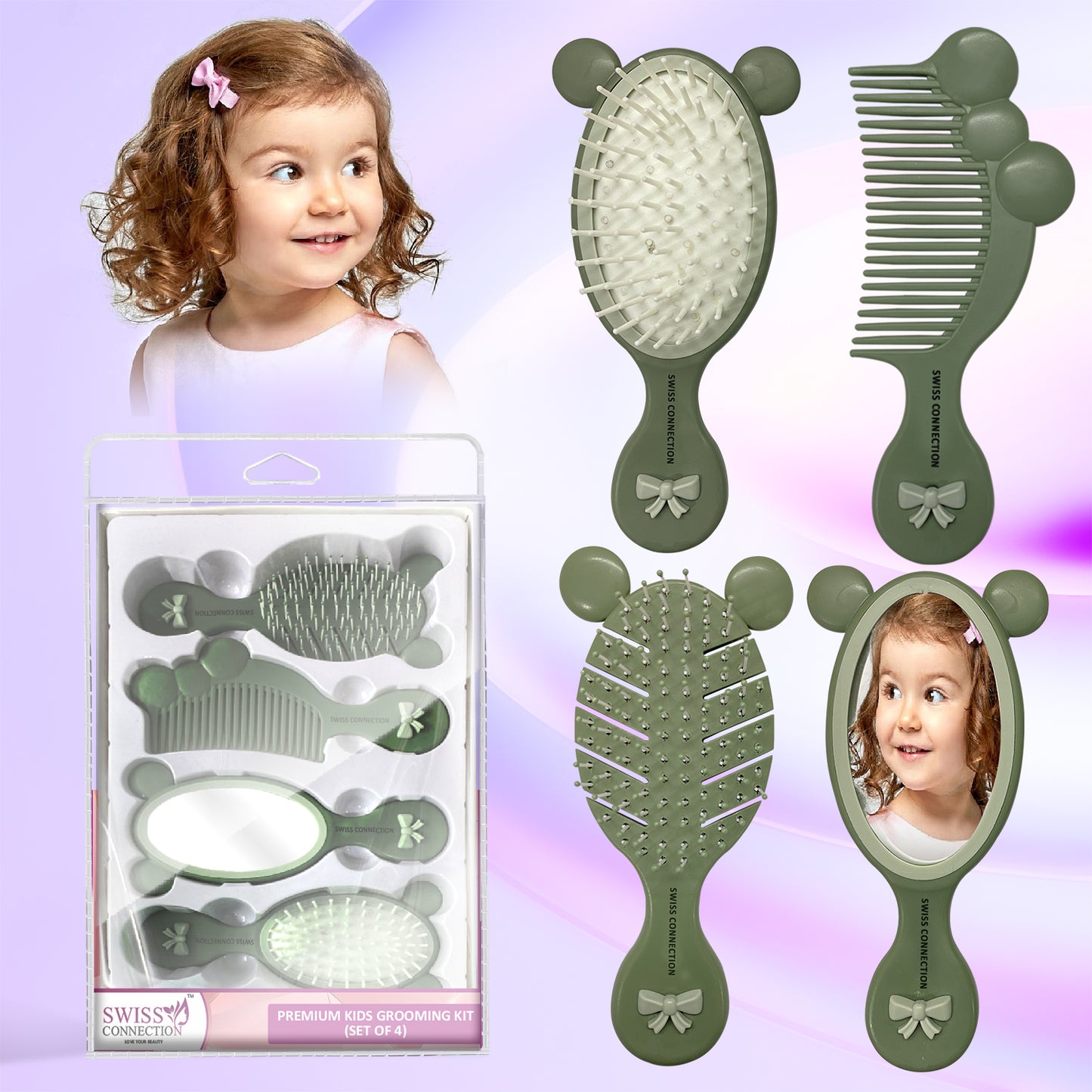 Scn Beauty Baby Grooming Kit (Pack of 4)