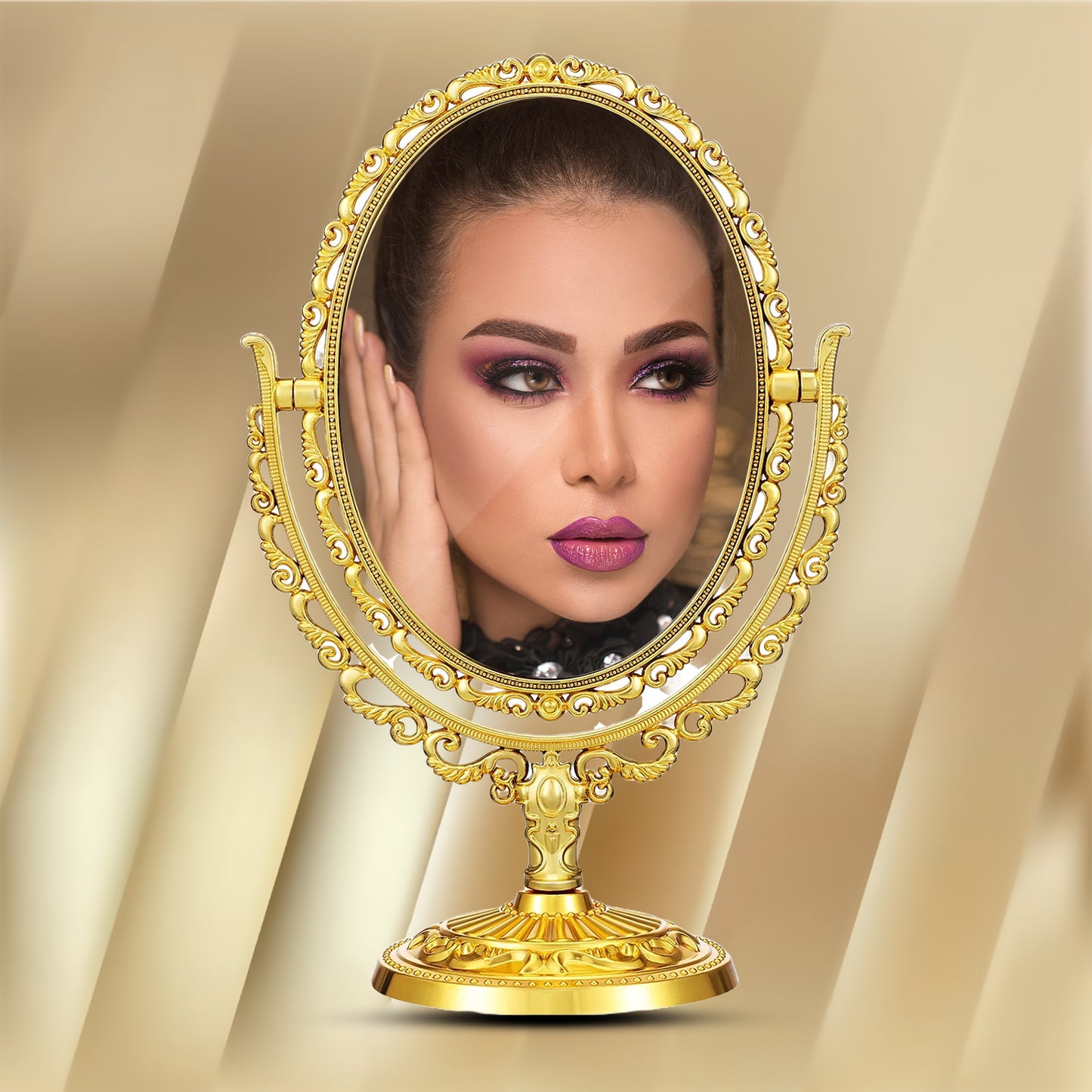 Scn Beauty Double Sided Cosmetic Mirror