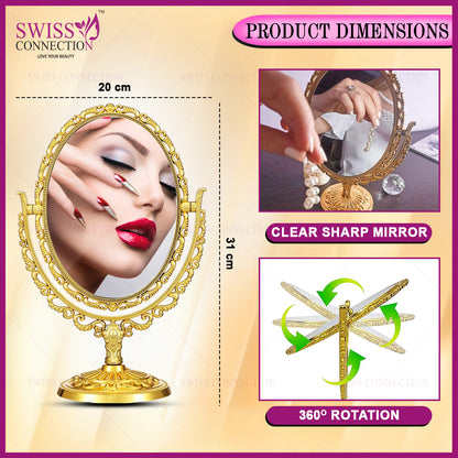 Scn Beauty Double Sided Cosmetic Mirror