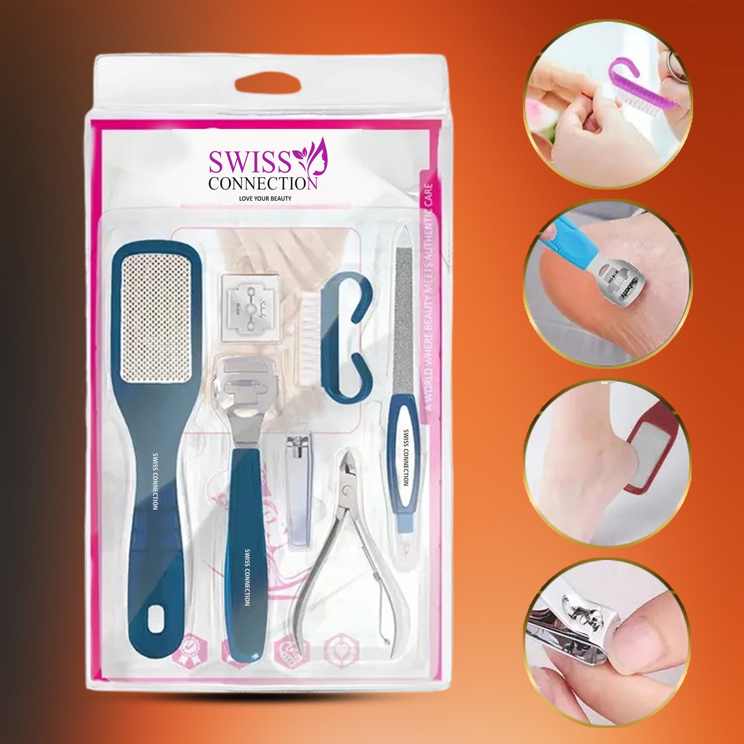 Scn Beauty Pedicure Kit - (Pack of 7)