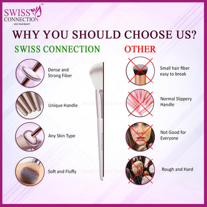 Scn Beauty Professional Makeup Brush Set - (Pack of 4)