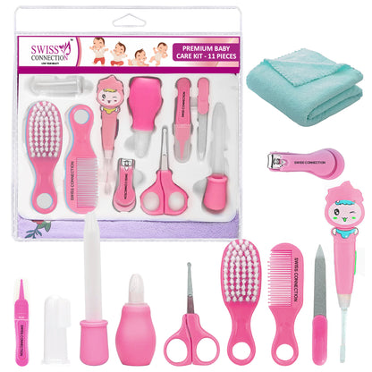 Scn Beauty Baby Grooming Care Kit Pink - (Pack of 11)