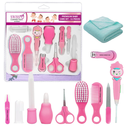 Scn Beauty Baby Grooming Care Kit Pink - (Pack of 11)