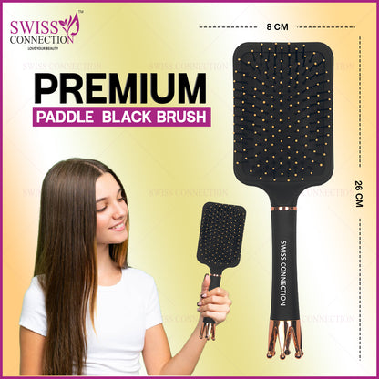 Scn Beauty Paddle Hair Brush with Cushion Base