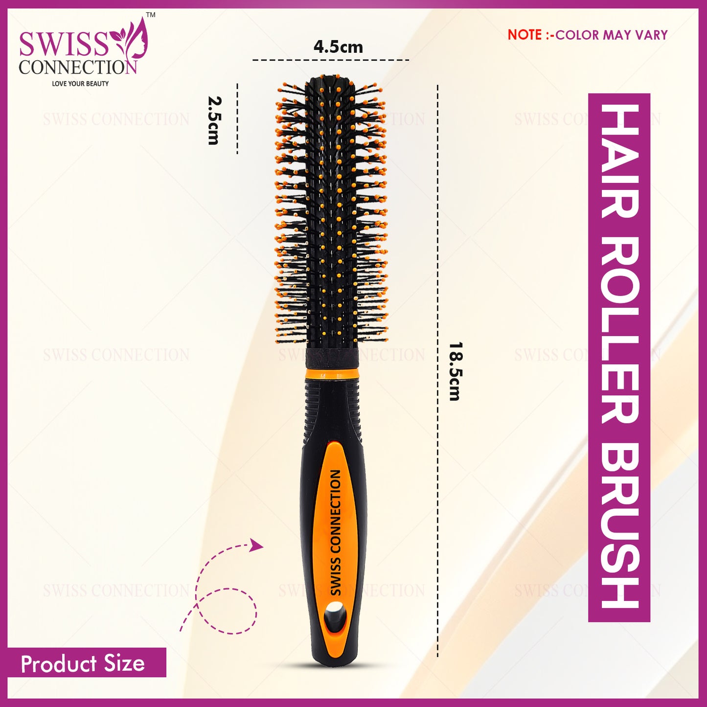 Scn Beauty Hair Roller & Detangling Brush