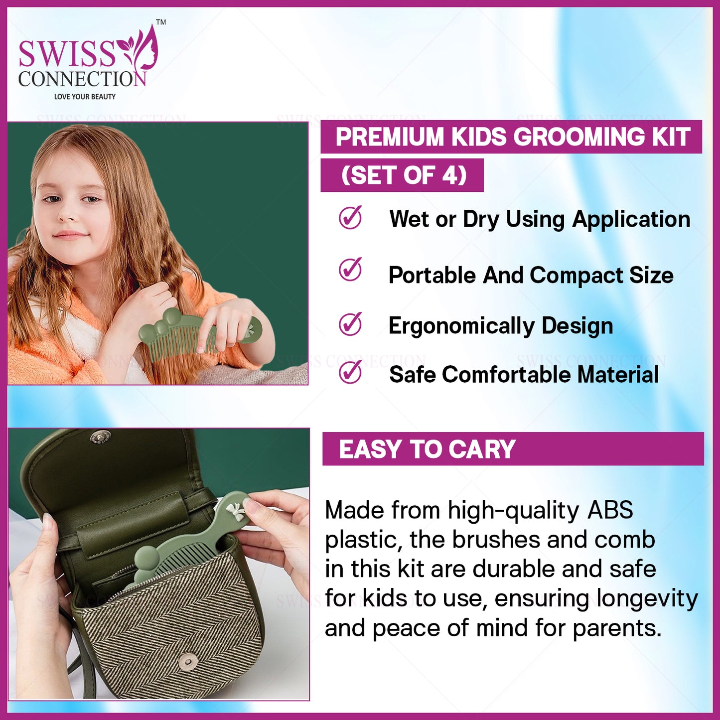 Scn Beauty Baby Grooming Kit (Pack of 4)