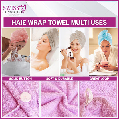 Scn Beauty  Microfiber Hair Towel Wrap