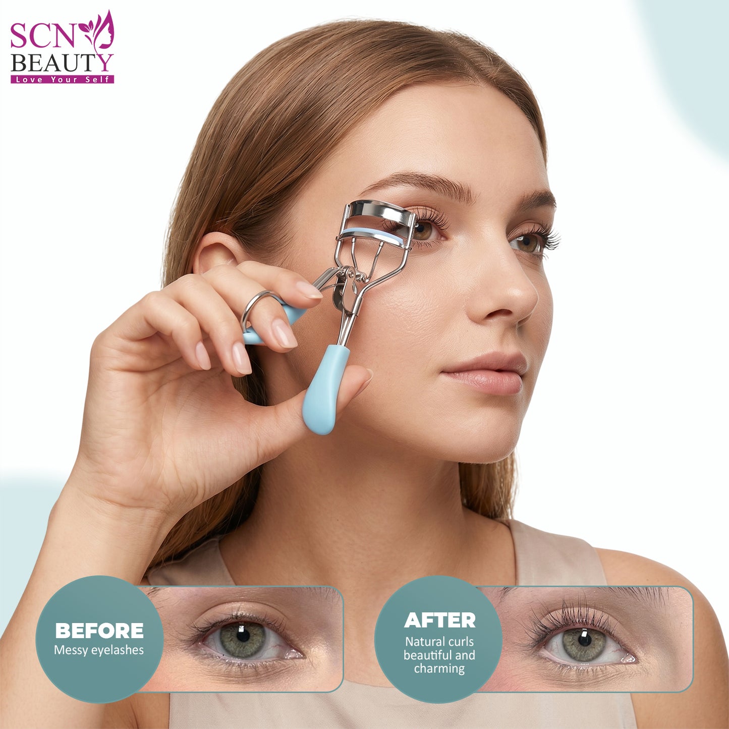 SCN BEAUTY Eyelash Curler for Women