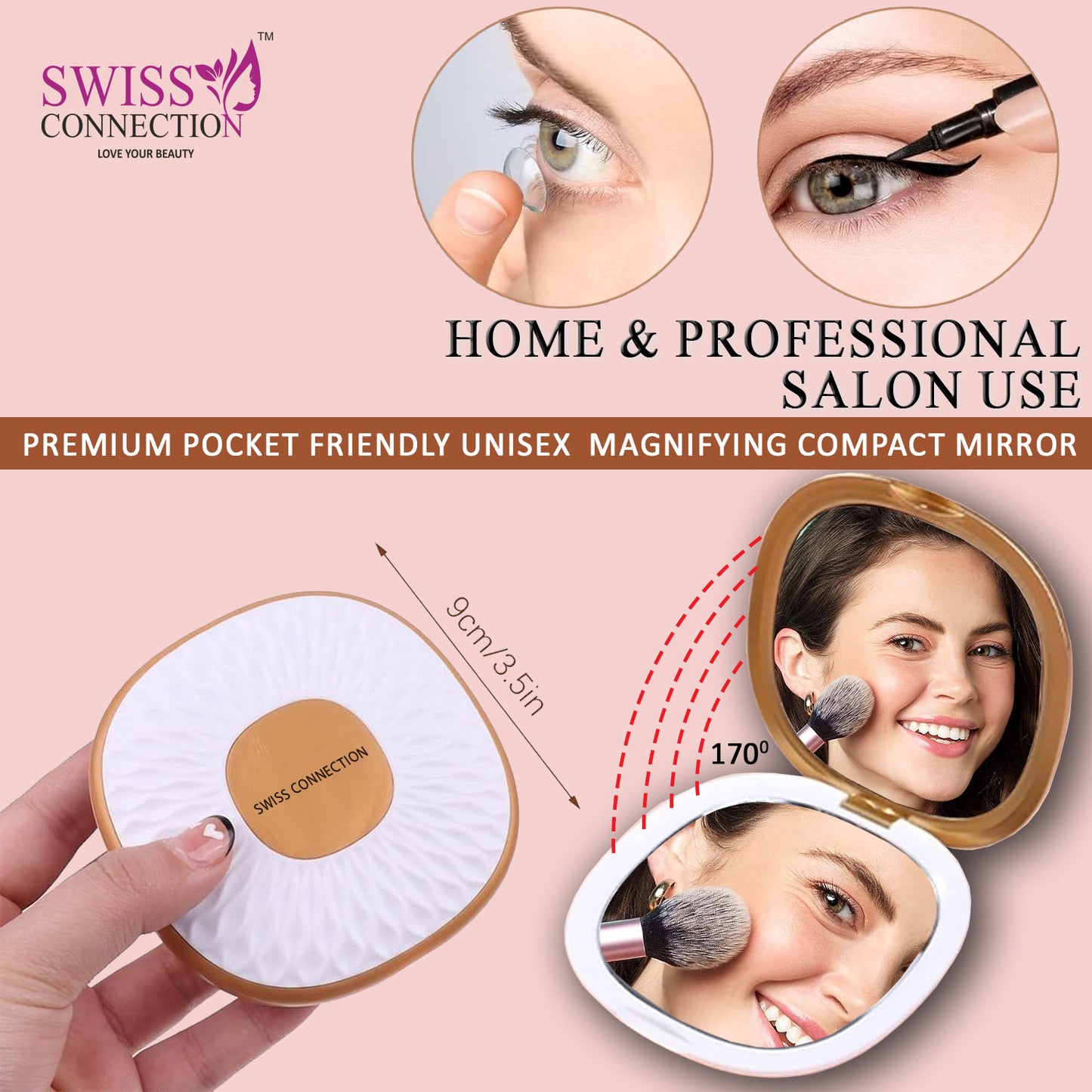 Scn Beauty Premium Glass Magnifying Mirror