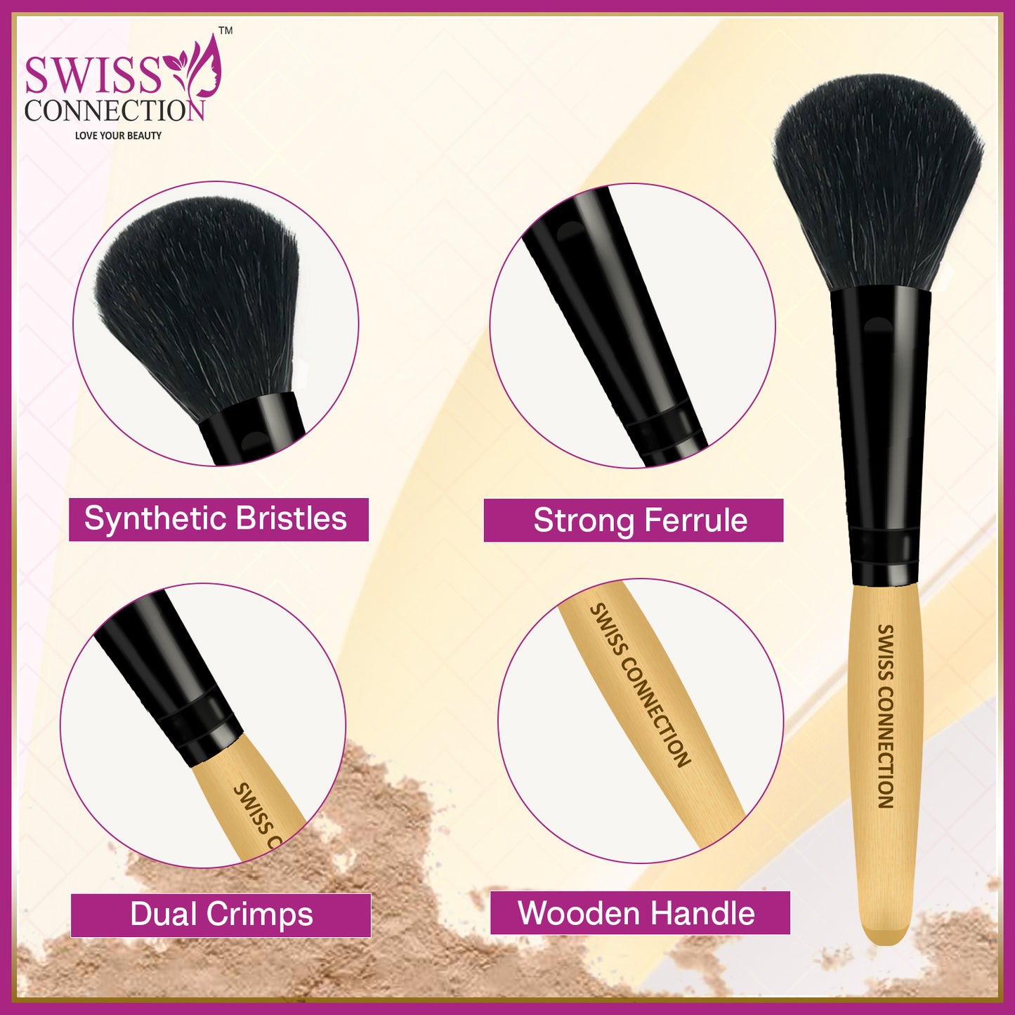 Scn Beauty Beauty Powder Blush Brush