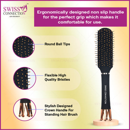 Scn Beauty Flat Hair Brush