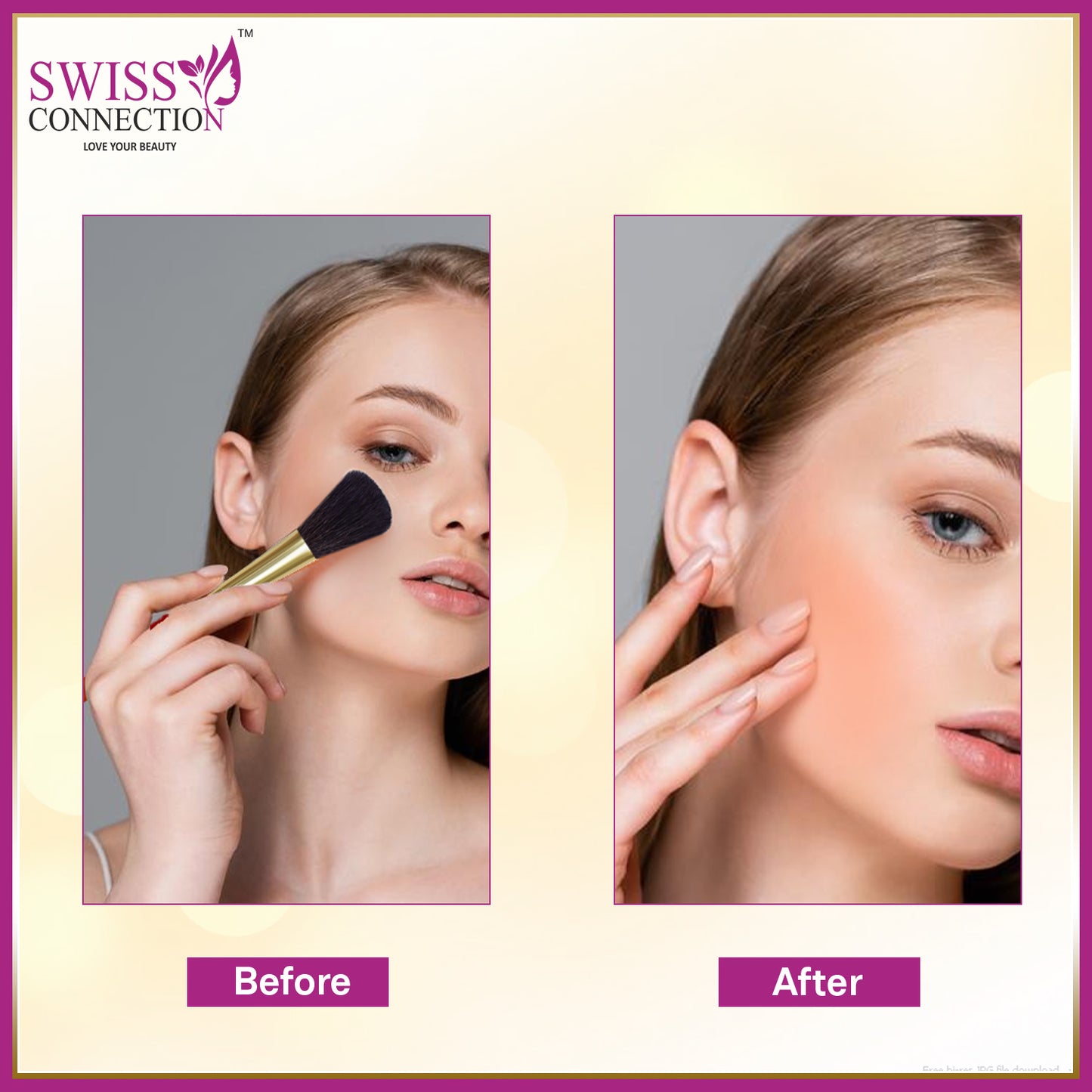 Scn Beauty Professional Makeup Powder Brush