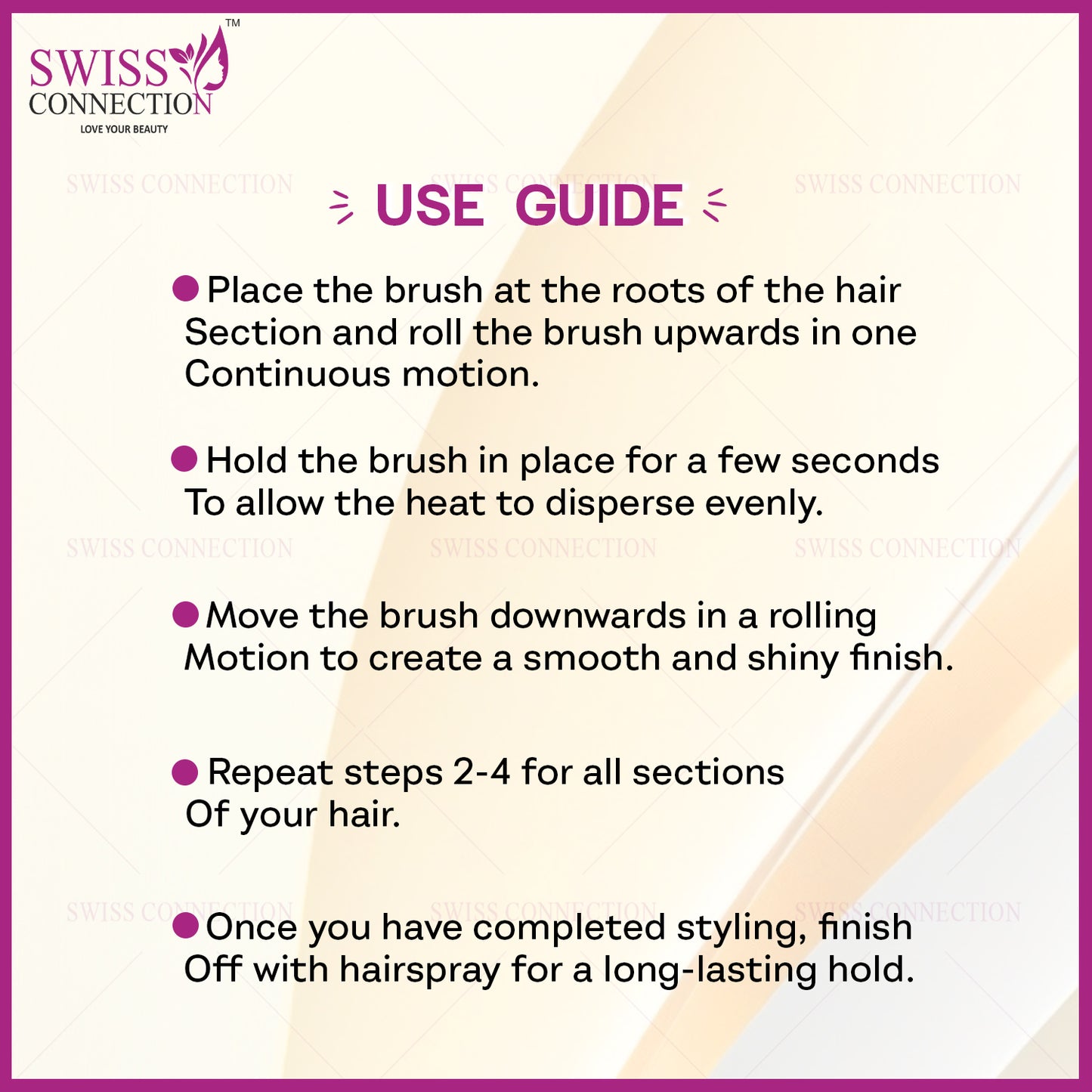 Scn Beauty Hair Roller & Detangling Brush