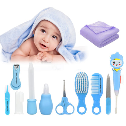 Scn Beauty Baby Grooming Care Kit Blue - (Pack of 11)