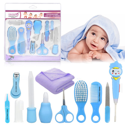 Scn Beauty Baby Grooming Care Kit Blue - (Pack of 11)