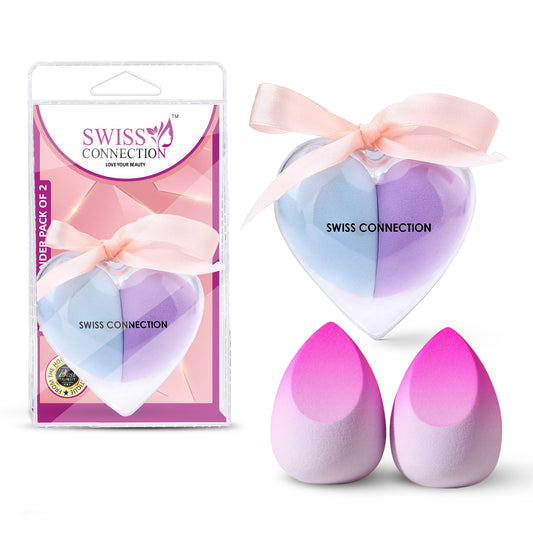 Scn Beauty Makeup Sponge Beauty Blender -  (Pack of 2)