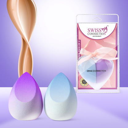 Scn Beauty Makeup Sponge Beauty Blender -  (Pack of 2)