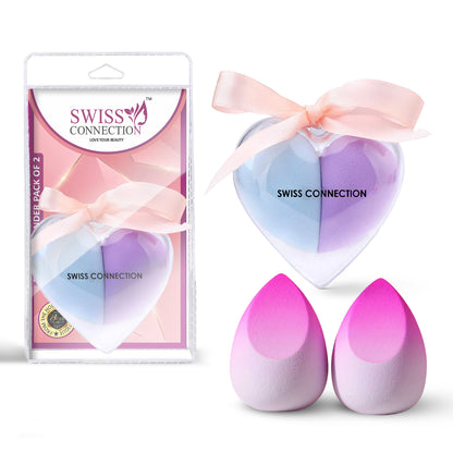 Scn Beauty Makeup Sponge Beauty Blender -  (Pack of 2)
