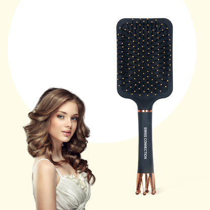 Scn Beauty Paddle Hair Brush with Cushion Base