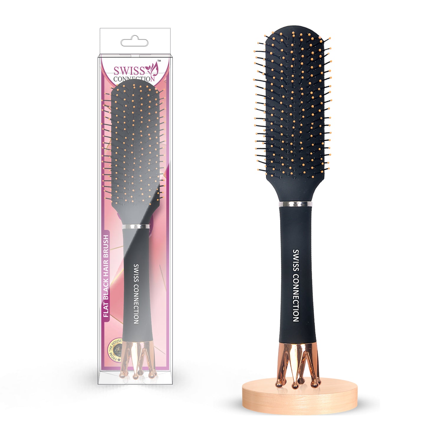 Scn Beauty Flat Hair Brush