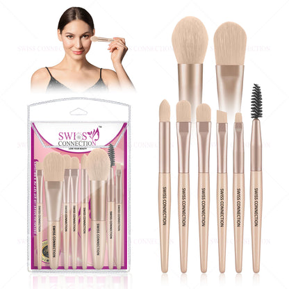 Scn Beauty Makeup Brush Set - (Pack of 8)